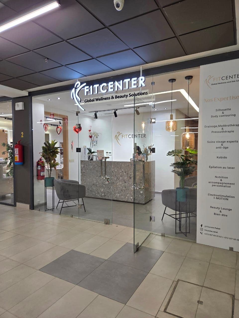 Intérieur de Fitcenter Rabat